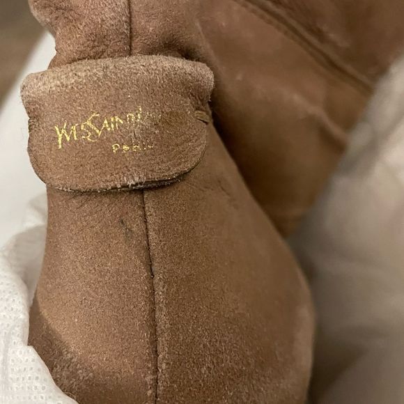 Yves Saint Laurent Ida Wedge Boots - Picture 12 of 13